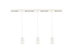 Nordlux Link Spotskinner<Link Rondie 1 meter spottskinne med 3 pendler