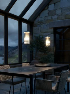 Nordlux Utelamper Til Kystområder|Taklamper Ute<Linton takpendel utendørs IP54 E27