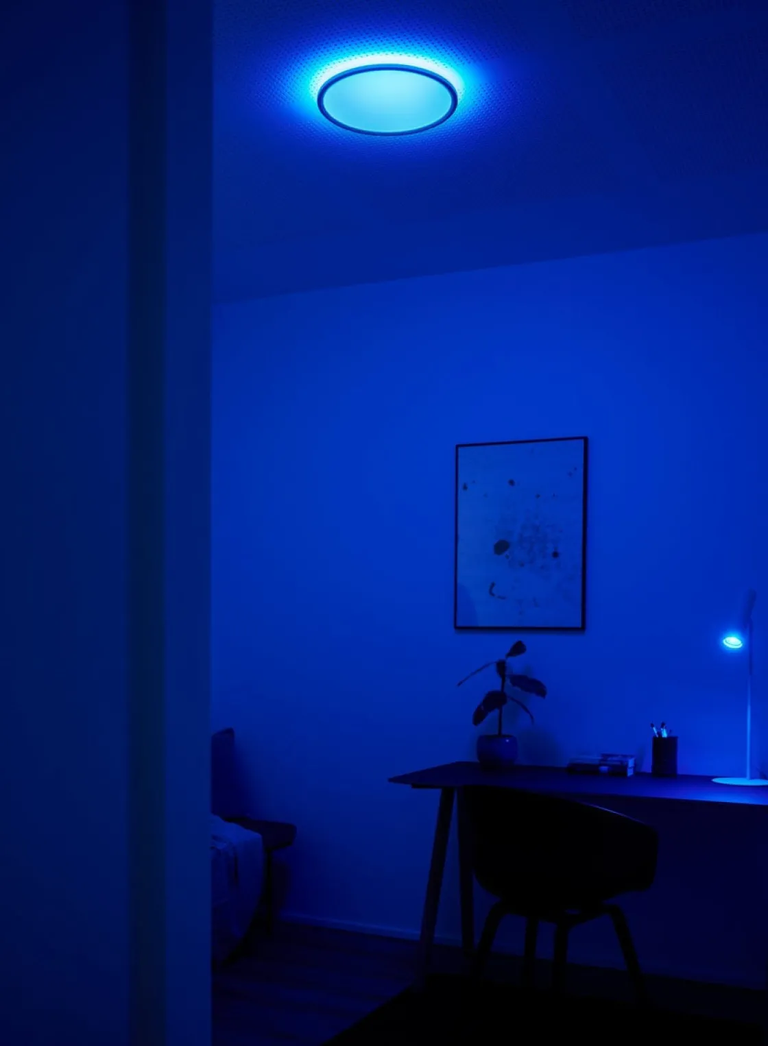 Nordlux Baderomsbelysning Tak|Kjøkkenbelysning Tak<Liva Smart Colour taklampe 36 cm 2700-6500 Kelvin 21W IP54