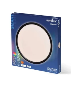 Nordlux Baderomsbelysning Tak|Kjøkkenbelysning Tak<Liva Smart Colour taklampe 36 cm 2700-6500 Kelvin 21W IP54