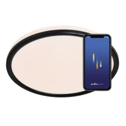 Nordlux Baderomsbelysning Tak|Kjøkkenbelysning Tak<Liva Smart Colour taklampe 36 cm 2700-6500 Kelvin 21W IP54