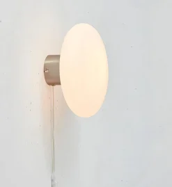 Marksløjd Kjøkkenbelysning Tak|Taklamper / Takplafonder<Locus vegg/taklampe - Opal/Stålfarget -