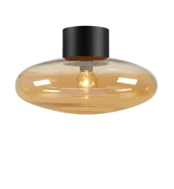 Marksløjd Kjøkkenbelysning Tak|Taklamper / Takplafonder<Locus vegg/taklampe - Svart/Amberfarget -