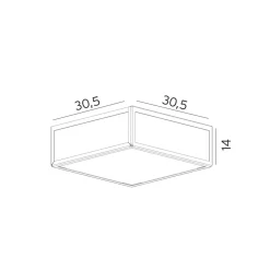 Norlys Lightup-Pris|Taklamper Ute<Lofoten 1945 taklampe utendørs IP44