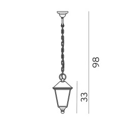 Norlys Lightup-Pris|Taklamper Ute<London 481A taklampe
