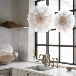 Watt & Veke Adventsstjerner<Lotus 44 julestjerne Hvit