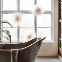 Watt & Veke Adventsstjerner<Lotus 44 julestjerne Hvit