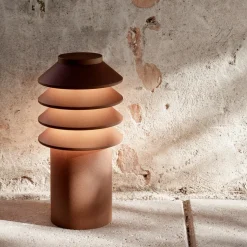 Louis Poulsen Pullert|Louis Poulsen<Bysted Garden fotplate u/adapter kort