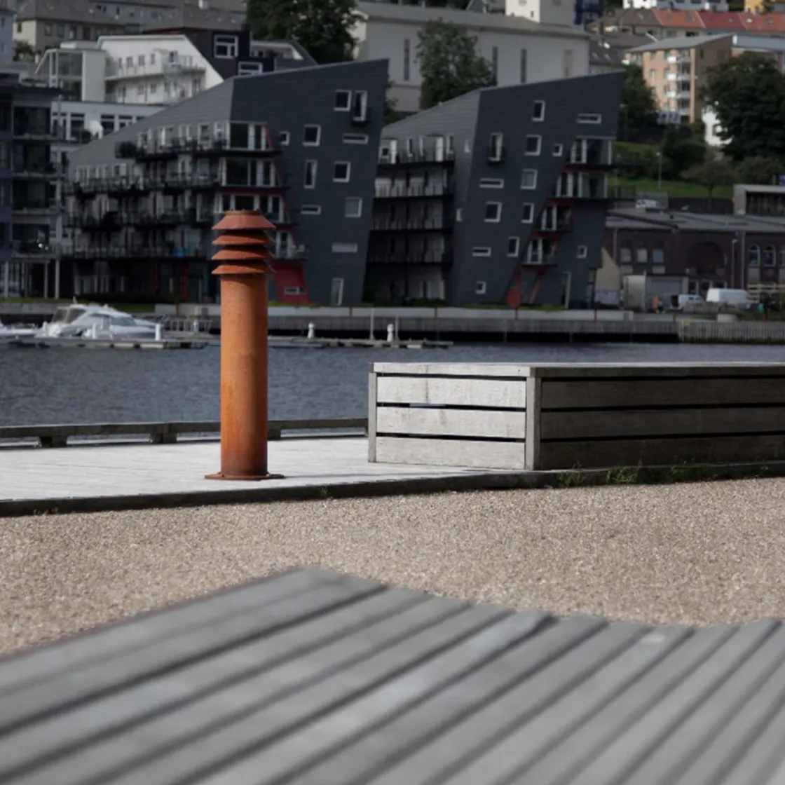 Louis Poulsen Pullert|Louis Poulsen<Bysted Pullert Mast F/Nedgraving -