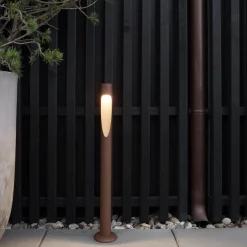 Louis Poulsen Pullert|Louis Poulsen<Flindt Garden fotplate u/adapter lang