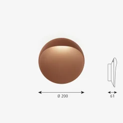 Louis Poulsen Utelamper - Veggskjold / Plafond|Louis Poulsen<Flindt utendørs vegglampe Ø20