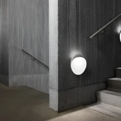 Louis Poulsen Utelamper - Veggskjold / Plafond|Louis Poulsen<Flindt utendørs vegglampe Ø20