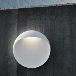 Louis Poulsen Utelamper - Veggskjold / Plafond|Louis Poulsen<Flindt utendørs vegglampe Ø20