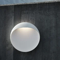 Louis Poulsen Utelamper - Veggskjold / Plafond|Louis Poulsen<Flindt utendørs vegglampe Ø30