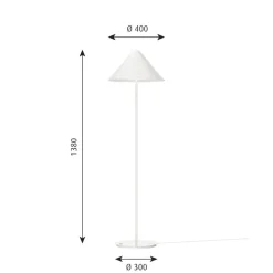 Louis Poulsen Louis Poulsen<Keglen gulvlampe