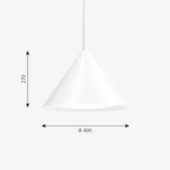 Louis Poulsen Kjøkkenbelysning Tak|Louis Poulsen<Keglen pendel Ø40