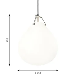 Louis Poulsen Louis Poulsen|Kjøkkenbelysning Tak<Moser taklampe Ø25 - -