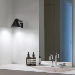 Louis Poulsen Louis Poulsen|Leselamper<NJP kort vegglampe uten ledning for fast innstallasjon