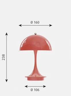 Louis Poulsen Louis Poulsen|Barneromsbelysning<Panthella 160 portabel bordlampe