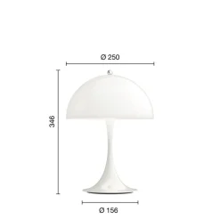 Louis Poulsen Louis Poulsen|Oppladbare Bordlamper<Panthella 250 Portable bordlampe