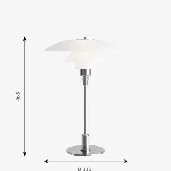 Louis Poulsen Louis Poulsen<PH 31/2-21/2 bordlampe