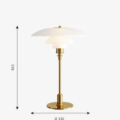 Louis Poulsen Louis Poulsen<PH 31/2-21/2 bordlampe