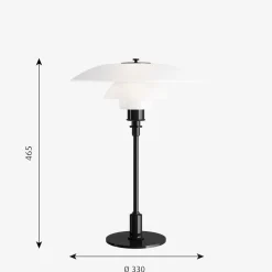 Louis Poulsen Louis Poulsen<PH 31/2-21/2 bordlampe