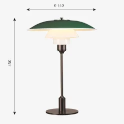 Louis Poulsen Louis Poulsen<PH 31/2-21/2 bordlampe