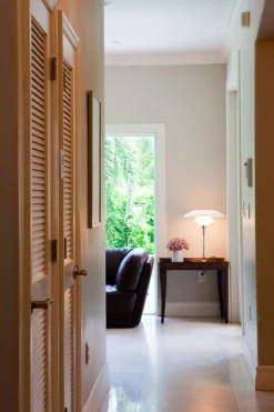 Louis Poulsen Louis Poulsen<PH 4½-3½ glass bordlampe Hvit