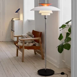 Louis Poulsen Interiørlamper Gulv|Louis Poulsen<PH 80 gulvlampe