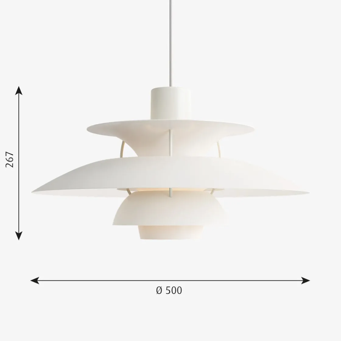 Louis Poulsen Louis Poulsen|Kjøkkenbelysning Tak<PH 5 pendel