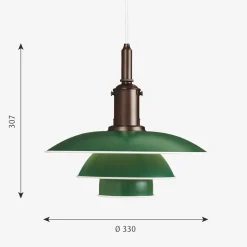 Louis Poulsen Louis Poulsen|Kjøkkenbelysning Tak<PH 31/2-3 pendel