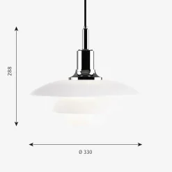 Louis Poulsen Louis Poulsen|Kjøkkenbelysning Tak<PH 31/2-3 pendel