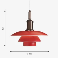 Louis Poulsen Louis Poulsen|Kjøkkenbelysning Tak<PH 31/2-3 pendel