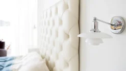 Louis Poulsen Louis Poulsen|Interiørlamper<PH 2/1 Vegglampe Hvitt opalt glass -