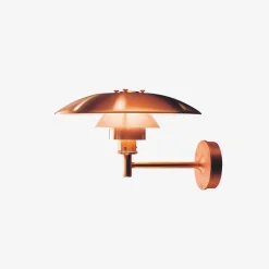 Louis Poulsen Utelamper - Klassiske Vegglamper|Louis Poulsen<PH utendørs vegglampe - Børstet
