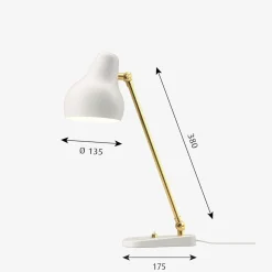 Louis Poulsen Louis Poulsen<VL38 bordlampe