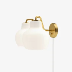Louis Poulsen Louis Poulsen|Interiørlamper<VL Ring Crown dobbel Vegglampe