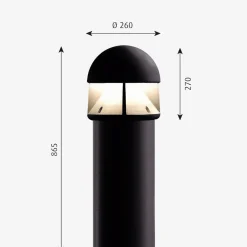 Louis Poulsen Pullert|Louis Poulsen<Waterfront Pullert mast for nedgraving