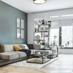 LOOM Design Kjøkkenbelysning Tak|Taklamper / Takplafonder<Lucia taklampe 45 cm 24 watt dimbar - Svart/Gull farget