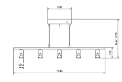 Belid Kjøkkenbelysning Tak|Takpendler<Lucy takpendel