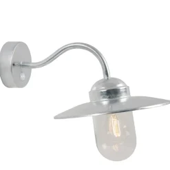 Nordlux Utelamper Til Kystområder|Utelamper - Klassiske Vegglamper<Luxembourg vegglampe utendørs E27 IP54 m/sensor - stål