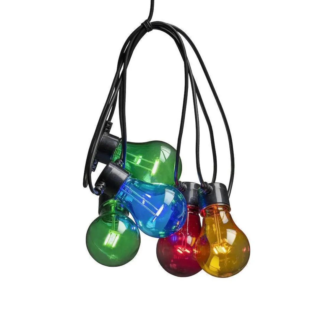 Konstsmide Lysslynger|Lysslynger<Lysslynge 20 lys - Flerfarget