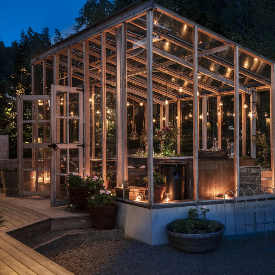 Konstsmide Lysslynger|Lysslynger<Lysslynge 20 lys nedhengt -