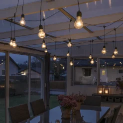 Konstsmide Lysslynger|Lysslynger<Lysslynge 20 lys nedhengt -