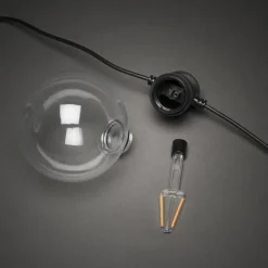 Konstsmide Lysslynger|Lysslynger<Lysslynge 10 lys utskiftbar -