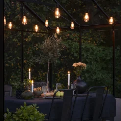 Konstsmide Lysslynger|Lysslynger<Lysslynge 10 lys utskiftbar nedhengt -