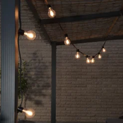 Konstsmide Lysslynger|Lysslynger<Lysslynge 10 lys utskiftbar -