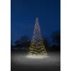 Fairybell Juletrelys & Lysslynger|Julebelysning Til Flaggstang<8M flaggstang julebelysning - 1500 LEDlys -