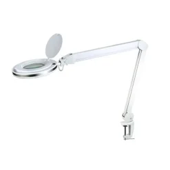 Halo Designs Arbeidslys<Magni bordlampe med klips og forstørrelsesglass 8W LED -